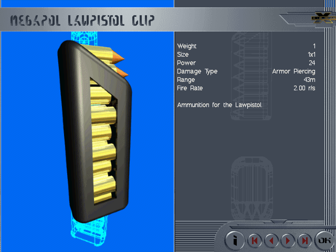 Megapol Lawpistol Clip